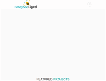 Tablet Screenshot of honeybeedigital.com